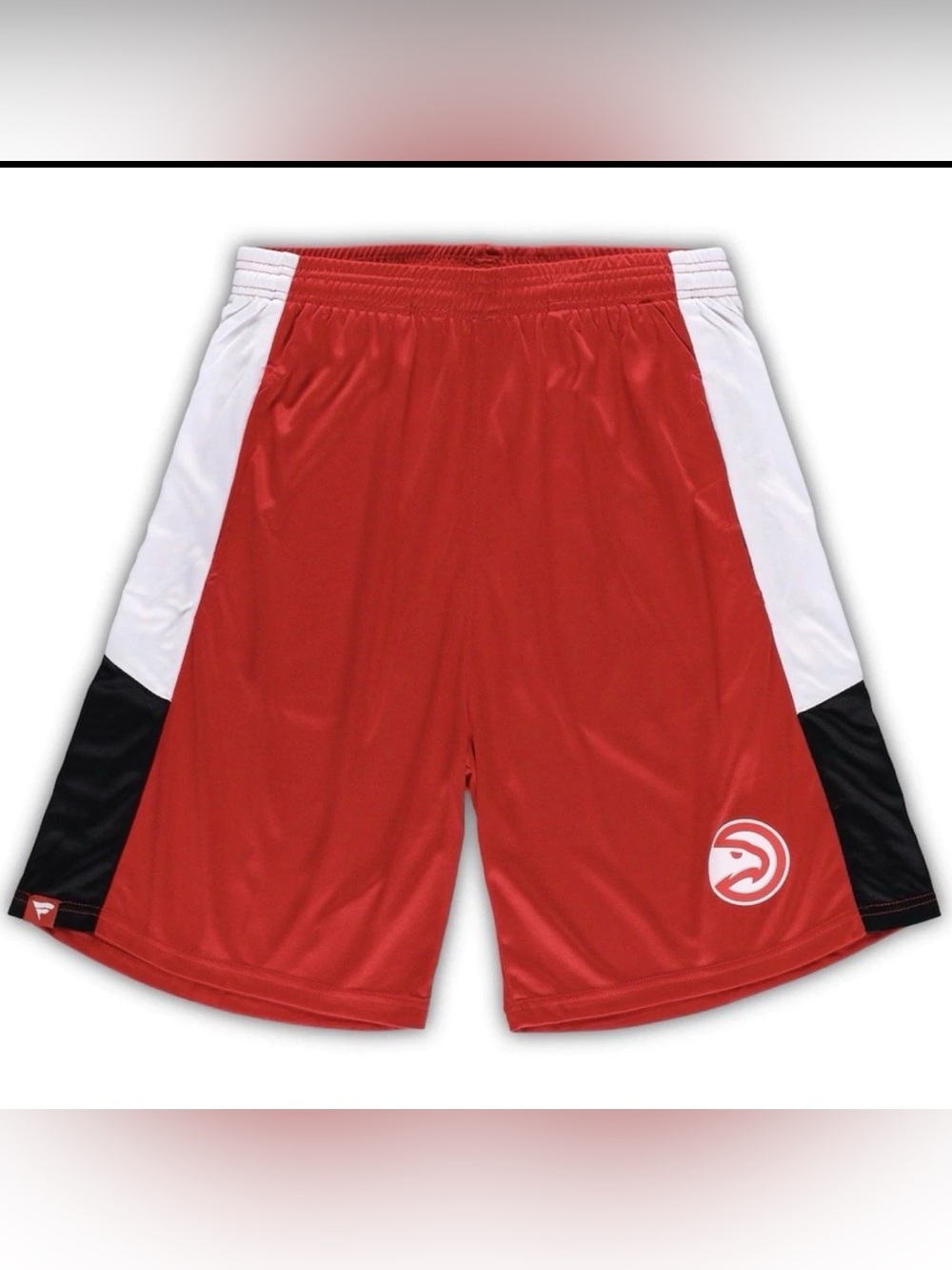Atlanta Hawks Fanatics Big & Tall  Men’s Practice Basketball Shorts Red Sz 3XLT